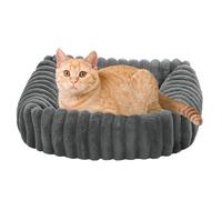 Genérico Dog Sofa Bed - Washable Wavy Warm Cat Beds For House | Soft and Pet Cushion Cat Sofa For Home Patio Car Apartment Daily Floor Camping Outdoor Travel
