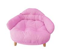 Genérico Dog Sofa, Comfortable Pet Couch, 19.69x15.75x13.39 Inches Soft Cat Nest with Legs, Cozy Bed Chair for Breathable, Living Room, Bedroom, Couch Style Design, Dogs and Cats