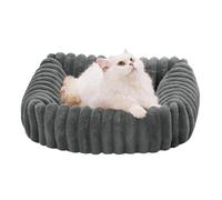 Genérico Dog Sofa, Washable Soothing Pet Cushion 23,62 x 19,69 x 6,69 pulgadas Gray So Usable Portátil, Soft Cat Bed for Daily Use, Home, Patio, Car, Apartment, Floor, Camping, and Travels