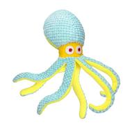 Genérico Dog Squeak Toy 33cm Octopus Rope Tug For Large Medium Breeds