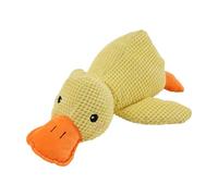 Generico Dog Squeak Toy, Calming Duck Toy, Quacking Duck Toy, Dog Toy With Sound, Mellow Dog Puppy Comfort Calming Duck Mellow Puppy Calming Pillow With Quacking Sound, Plush Dog Toy for Indoor Play