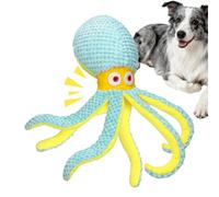 Genérico Dog Squeak Toy Octopuѕ Plush - Rope Chew Doll | Interactive Sounds