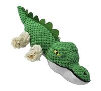 Genérico Dog Squeaky, Crocodile Stuffed Animal Chew for Dogs Interactive Training and Play, Durable Squeaker Feature, Pet Category for Indoor Outdoor Use Travel Beach Park Yard Bedroom Garden