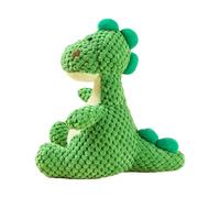 Genérico Dog Squeaky Toys, Anti-Stress Plush Dinosaur, Plush Teething Toy for Aggressive Chewers, Puppy Training, Indoor Use, Beach Park Yard Play Activities, 21x18cm/24x21cm