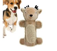 Genérico Dog Squeaky Toys - Cute Plush Pet Doll, Interactive Chew Toy for Dogs, Deer Bear Teeth Cleaning Soft Dolls, Aggressive Chewers Enrichment Boredom Relief, Puppy Playtime Supplies