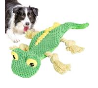 Genérico Dog Squeaky Toys - Pineapple Velvet | Interactive Stuffed Lizard