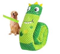 Genérico Dog Squeaky Toys, Squeaky Dog Aggressive Chewers, Stuffed Animal Soft Squeaker Pet Supplies, Interactive Dinosaur Bunny Puppy Games and Food Puzzle for All Breeds