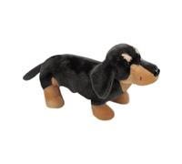 Genérico Dog Stuffed Animal, 9.84in Cartoon Sausage Dog Plush Toy, Soft Sleeping Comfort Doll Kids, Cute Dachshund Throw Pillow Bedroom Living Room Sofa Decor, Cozy Gift for Children