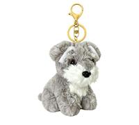 Genérico Dog Stuffed Animal Keychain Stuffed Dog Purse Charm Ornament