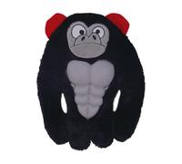 Genérico Dog Stuffed Animals Chew Toy, Interactive Stuffed Gorilla Plush Toy, Chattering Gorilla Comfort Toy for Teething Puppies, Behavioral Training for Small, Medium, Large Dogs, Durable Chew Toy