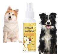 Genérico Dog Sunblock Spray, UVA UVB Protection Mist, 50ml Sweat Resistant Skin Shield, Hydrating Outdoor Care Formula, Pet Sunburn Prevention Liquid, Beach Hiking Camping Daily Walking Pool Use