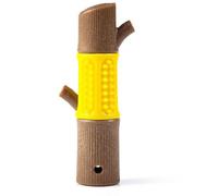 Genérico Dog Teething Toyss - Pet Teethings Toy For Biting | Reusable Interactive Dogs Toys For Aggressive Chewers, Wood Chip & TPR Bone Fors Medium & Small Dogs, 12.7cm, Red/Yellow/Blue, 1 Piece.
