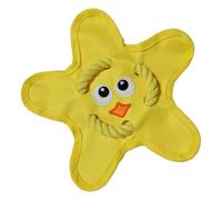 Genérico Dog Throw Toy - Interactive Chewing Fetch Toy with Sound For Teeth Cleaning | Safe Durable Rope Dog Play Accessory | For Home Park Garden Outdoor Training Exercise Entertainment Puppy Adult