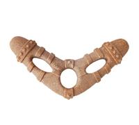 Genérico Dog Toy, Aggressive Chewer Toy, PP Material, Indestructible Tug, Durable Rubber, Teeth Cleaning Design, Boredom Play & Training Use, Supports, 1 Piece Red Medium