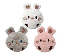 Generico Dog Toy Ball - Bunny Shape Ball - Dog Toy Balls - Outdoor Pool Water Play Toys - Dogs Toys Balls for Aggressive Chewers | for Play Aggressives Chewer Outdoors Pools Waters Christmas Birthday