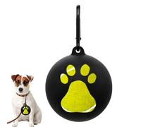 Genérico Dog Toy Ball Holder,Silicone Tennis Ball Bag | Hand Free Doge Leash Attachment, Portable Pet Toys For Dog, Puppy, Outdoor