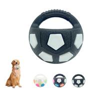 Genérico Dog Toy Ball with Handle, The Mellow Dog Calming Ball, Rubber Material, Squeaky Floating Balls, Chew Toys, Interactive Balls, for Water Play, Training & Outdoor Games (Black)