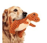 Genérico Dog Toy for Aggressive Chewers - Squeaky Dinosaur Dog Toy | Soft Chew Toys for Small Medium Large Dogs | Interactive Pet sTeething Training Play
