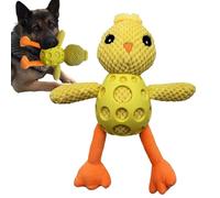 Genérico Dog Toy Squeaky, Plush Chewer Teething Chicken, 30x26x9cm/11.81x10.24x3.54 Inches Interactive Chew Toy for Puppies, Small to Large Dogs, Engaging Sound for Fun Exercise Rubber