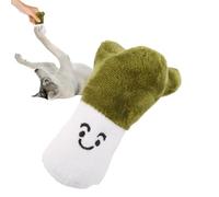 Genérico Dog Toy Stuffed, Vegetable Shaped Plush Chew, Soft Interactive Pet Teether, Chattering Squeaky Training Aid, Ideal for Puppy Behavior Play, Cat Ingested Ease, Indoor Pet Accessory