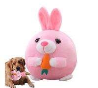 Genérico Dog Toys - Pet Toys | Interactive Dog Toys | Squeaky Dog Toys, Jumping Bunny Plush Toy, Pet Bouncing Balls Washable Cartoon Rabbit Sound Electronic Toys, Plush Dog Toys - Bouncing Dog Toys