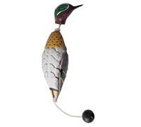 Genérico Dog Training Bumper, Floating Retriever Toy, Waterfowl Hunting Decoy, Textured Grip Design, Interactive Fowl Scent Trainer for Large, Medium, Small Dogs, Outdoor Use, Multicolor