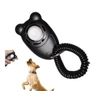 Genérico Dog Training Clicker, Behavioral Trainer with Wrist Strap, Lightweight Pet Supplies, Clicker Aid for Dogs, Cats, Birds, Horses, Herramienta de entrenamiento eficaz para mascotas,