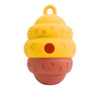 Genérico Dog Treat Dispenser, Interactive Puppy Toy Food Dispensing, 3.15x3.15x4.92 Inches Convenient Portable Pet Chew Toy for Large Medium Dogs, Training and Mental Stimulation