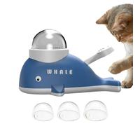 Genérico Dog Treat Dispenser Toy | Whale-Shaped Food Dispenser Puzzle | Interactive Intelligence Toy for Dogs & Cats - Against Boredom, Ejercicio & Training at Home