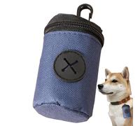 Genérico Dog Treat Pouch with Poop Bag Dispenser, Zipper Clip Small Pouch | Pet Training Poop Bag Dispenser For Pet Puppy Small Medium Large Breed Home Travel Camping Walking Training