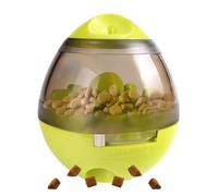 Generico Dog Treat Puzzle, Interactive Treat Dispenser Toy, 3.94x4.61 Inches, Enrichment Chew Ball for Puppy Teething Training, Mental Stimulation, Boredom Relief, Indoor Outdoor Play