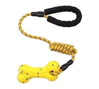 Genérico Dog Tug Toy - 5.71 Inches, Rope Chew Toy, Interactive Training Toys | Bone Shaped Tugger, Pet Enrichment Toys, For Teething Puppies, Aggressive Chewers, Fetch and Outdoor Play