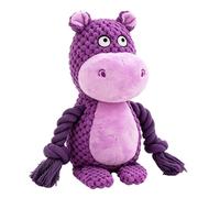 Genérico Dog Tug Toys | Plush Chew Fun Interactive Pet Game,Puppy Rope Toy For Reduce Boredom Family Time Friends Gathering Travel Beach Park Yard Home