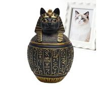 Generico Dog Urn - 12,6 x 10,4 x 19,8 cm Metal Ashes Storage Jar, Pet Cremation Keepsake, Memory Holder | Elegant Decorative Container for Pet Lovers, Memorial for Dogs, Home Display Ornament