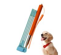 Genérico Dog Waste Scooper, Pet Pick Up Pooper Scooper, 8.07x1.77x1.18 Inches Easy to Use Compact Design Telescopic Long Handle Cleaning Tool for All Breeds, Backyard, Walks and Outdoor