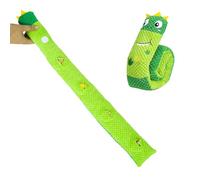 Genérico Dogs Squeaky Toys, Teething Dog Plush Toys with Dinosaur Bunny Design, Stuffed Animal Soft Squeaker, Interactive Food Puzzle & Fun Games, Ideal for All Breeds, 28.35x3.54 Inches