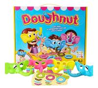 Genérico Doh Nutters Game - Lightweight Elephant Toy, Kids Puzzle Activity | Compact Size Ring Snatching with Bright Design, Educational for Children Coordination Parties Preschool Fun