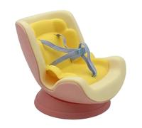 Genérico Doll Car Seat Air Vent, Plush Safety Seat Toy, Small Stuffed Carseat, Air Vents Decoration, Cute Desktop Ornament 3.74x4.72x3.94 Inches For Truck Sedan RV, Interior Accessory
