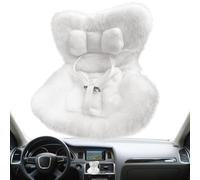 Genérico Doll Carseat - Doll Car Seat For 17cm Dolls | Cute Car Ornament with Vent Clips | Plush Fabric, Scented Sachet Included, Gift Box, Collectors Girls Women Kids Desktop Display Decoration