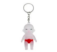 Genérico Doll Purse Charm | Resin African Doll UV Color Changing