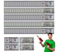 Genérico Dollar Bill Banknote, Movie Props Fake Dollars, 5.91x2.44 Inches Educational Toy and Compact Design, Simulation Money for Pretend Play, Boys, Girls, Teens, Youth, Women, Mom, Dad