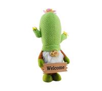 Genérico DolPlush Cactusl, Cactus Gnomes Stuffed Doll, Stuffed GNOME Plush Toy, Soft Spring GNOME Decorations For Festival, Desk