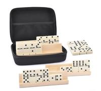 Genérico Dominoes Set In Case | Adults Children Complete Dominos Game