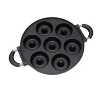 Genérico Donut-Backformen | 7-Loch-Antihaft-Aluminiumformen | Donut-Backform | Für Heißluftfritteuse, Backofen, Zum Backen, Kochen, Frittieren, Frühstück, Haushalt, Küchenbackformen