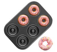 Genérico Donut Baking Pan | Non Stick Heat Resistant | Bagel Pan Cake Molds For Baking | Cake Bread Dessert Home Apartment Farmhouse Camping Party Holiday Housewarming