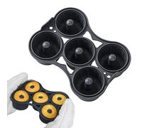 Genérico Donut Molds for Baking Air Fryer - Silicone Donut Pans Reusable Bagel Maker | Non-Stick Baking Pan for Brownies Cookie Cake Pastry Cupcake Dessert Home Kitchen Christmas Party Supplies