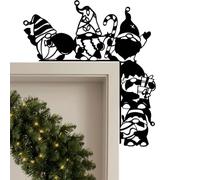 Genérico Door Corner Christmas Decorations | Christmas Door Frame Decorations, Fun Santa Claus D0or Corner Decorationss, Doors Toppers Home Decor, Christmass Doors Decorationss
