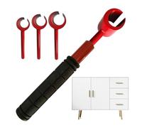 Generico Door Gap Wrench, Sturdy Hinge Bender and Repair Tool, (10x1.57 Inches) Portable Adjustable Hinge Calibration Tools for Precise Cabinet & Door Alignment