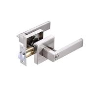 Genérico Door Handle - Lockset Control for Privacy | Aluminum Alloy Lever Styling with Anti Slip Grip & Quiet Rotation Mechanism for Office Access, Bathroom Use, Bedroom Entry and Household Safety
