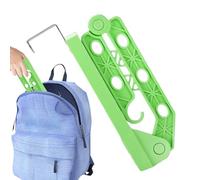 Genérico Door Hanger - ABS, 5.9x9.05x8.66in Travel Hanger Foldable Over-Door Hook Tool-Free Installation | Space-Saving Portable Organizer, Doors Hook Rack For RVs, Doors, Bedrooms, Bathrooms